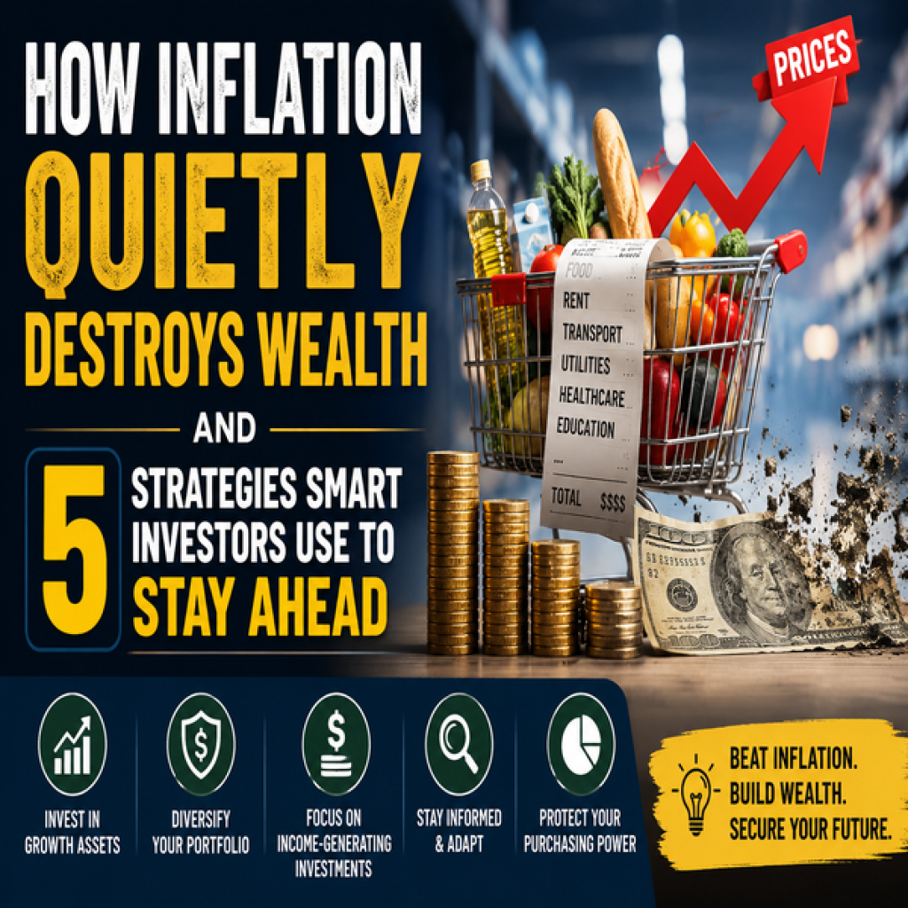 How Inflation Quietly Destroys Wealth and 5 Strategies Smart Investors Use to Stay Ahead