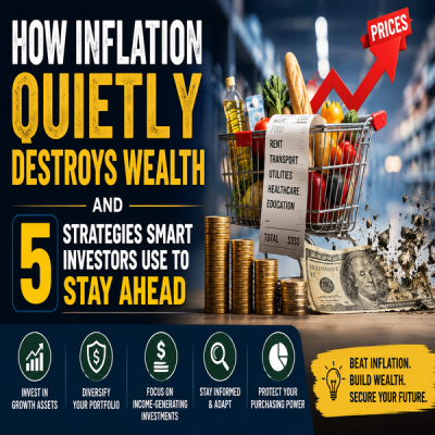 How Inflation Quietly Destroys Wealth and 5 Strategies Smart Investors Use to Stay Ahead