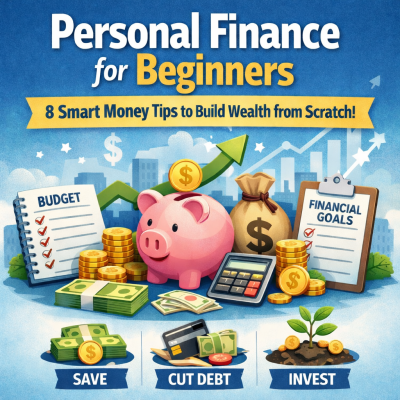 Personal Finance for Beginners: 8 Smart Money Management Tips to Build Wealth from Scratch