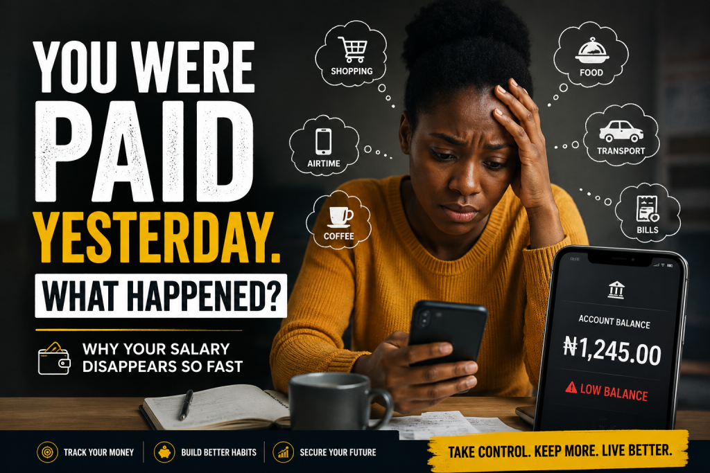 You Were Paid Yesterday. What Happened?