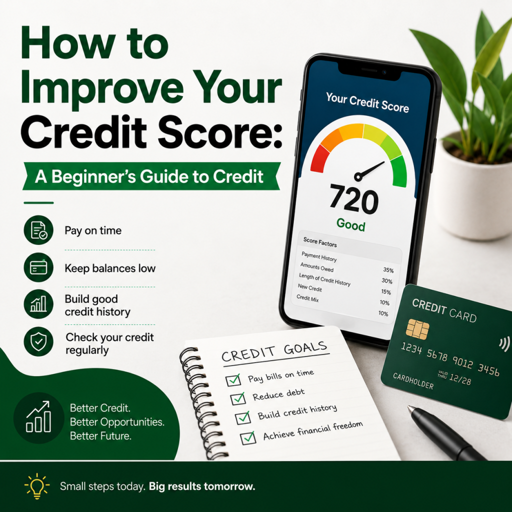 How to Improve Your Credit Score: A Beginner’s Guide to Credit