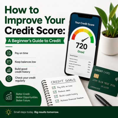 How to Improve Your Credit Score: A Beginner’s Guide to Credit